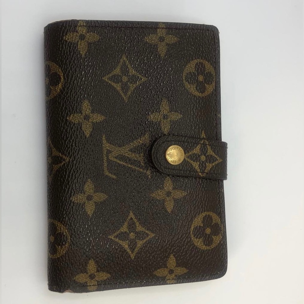 Louis Vuitton Portefeuile Viennois Compact Wallet with Kisslock Clasp Purse